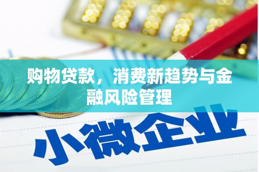 两江新区购物贷款，消费新趋势与金融风险管理