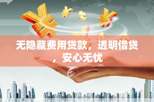 元谋无隐藏费用贷款，透明借贷，安心无忧