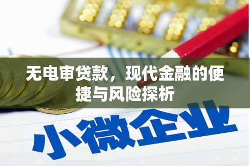 米脂无电审贷款，现代金融的便捷与风险探析