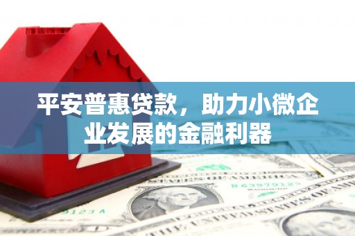 阿里山平安普惠贷款，助力小微企业发展的金融利器