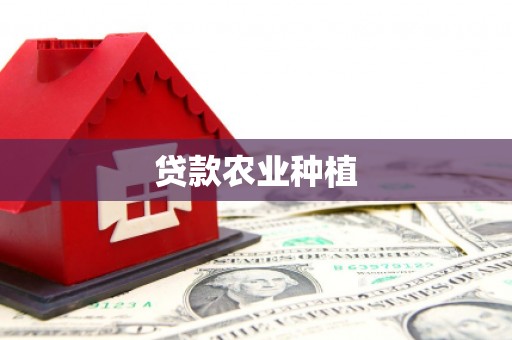 睢宁贷款农业种植