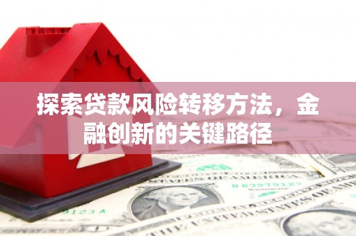 宁乡探索贷款风险转移方法，金融创新的关键路径