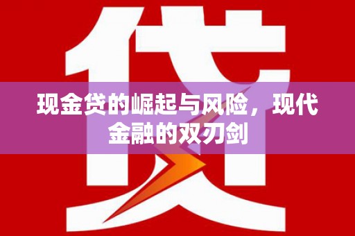 灵璧现金贷的崛起与风险，现代金融的双刃剑