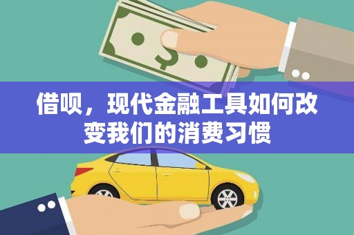 平镇借呗，现代金融工具如何改变我们的消费习惯