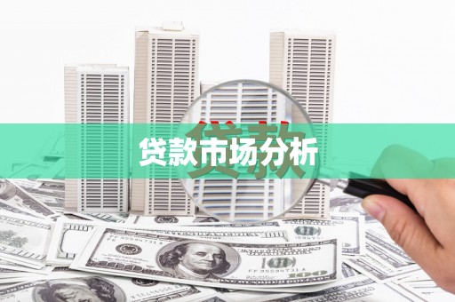 安源贷款市场分析