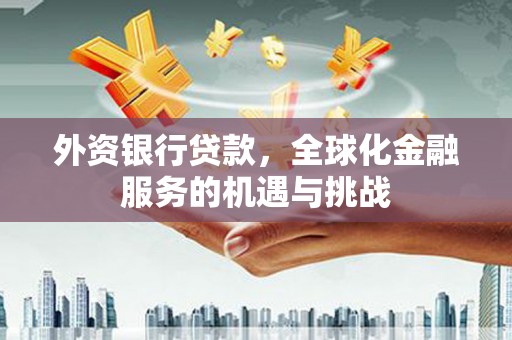 新平外资银行贷款，全球化金融服务的机遇与挑战