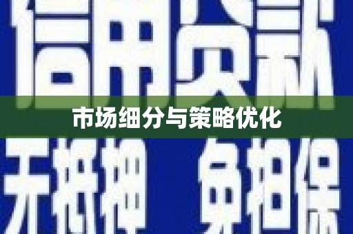 太平市场细分与策略优化